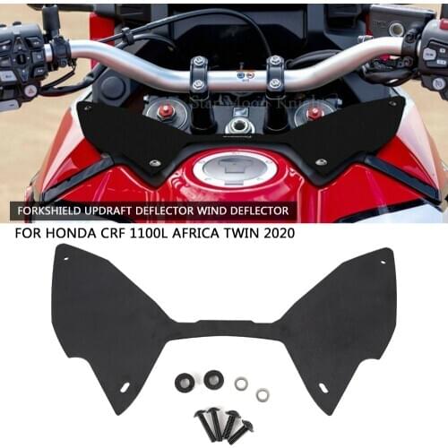 Motorcycle Accessories Forkshield Updraft Deflector Wind Deflector Baffle Fairing For HONDA CRF1100L CRF 1100 L Africa Twin 2020