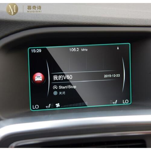 For Volvo V60 S60L 2012-2018 Car GPS navigation film LCD screen Tempered glass protective film Anti-scratch Film Accessories