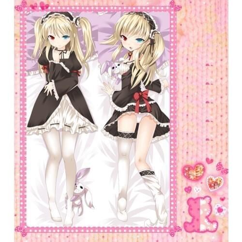 Anime Cartoon Boku wa Tomodachi ga Sukunai Double-Sided Bolster Hugging Pillow Case Pillow Cover Pillowcase Peach Skin No.961