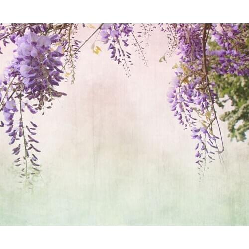 Purple flower newborn photo backgrounds fabric Fotografia photography backdrops in photo studio accessories Photophone NB-070