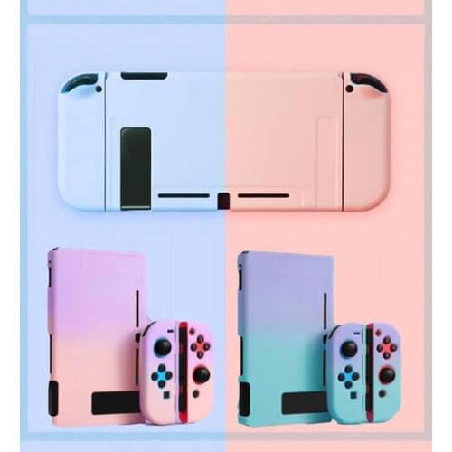 Matte Hard PC Full Back Cover Crystal Shell For Nintendo Switch NS Console Joy Con Controller Protective Film Sticker Skin Case