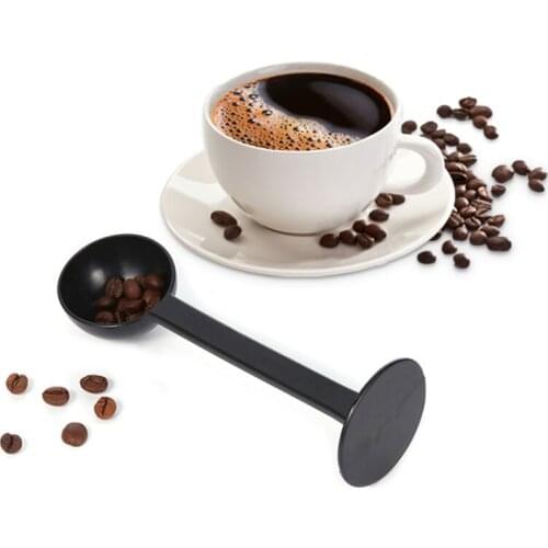 2 In 1 Coffee Spoon 10g Standard Coffee Powder Coffeeware Coffee Bean Measuring Tamping Scoop Kitchen Tools Coffee Tea Tools