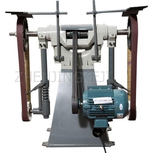Small Multifunctional Belt Grinder Vertical Horizontal Sander Stainless Steel Belt Machine Hardware grinding polishing Tools