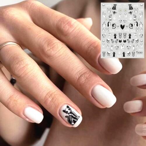 TSC-94 ARTLINE serie movie film DESIGNS COOL 3d nail art stickers decal silder template diy nail tool decorations