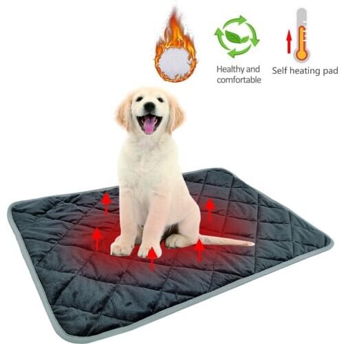 XL/L/M/S Sizes Dog Bed Pet Self Heating Mat Pet Pads Dog Blanket Cat Bed Pet Thermal Mat Blanket Warm Winter Soft Dog Carpet