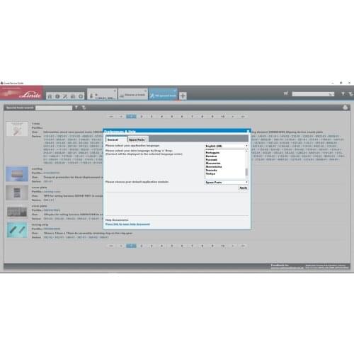 Linde Service Guide LSG 5.2.2 update to U081 [1/2017] AND U0130 [12.2018] AND U0159 [12.2019]