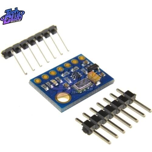 MS5611-01BA03 GY-63 MS5611 Atmospheric Pressure Sensor Module Board IIC SPI Communication 24Bit AD PCB for Arduino