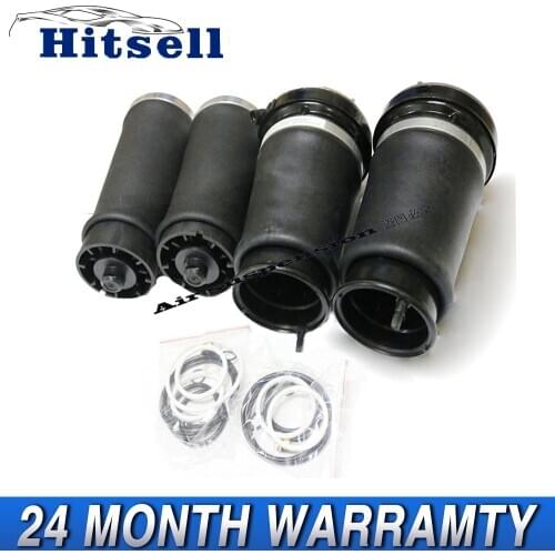 4pcs/set For BMW X5 E53 Air Suspension spring Bag Front + Rear 37116761443 37116757501