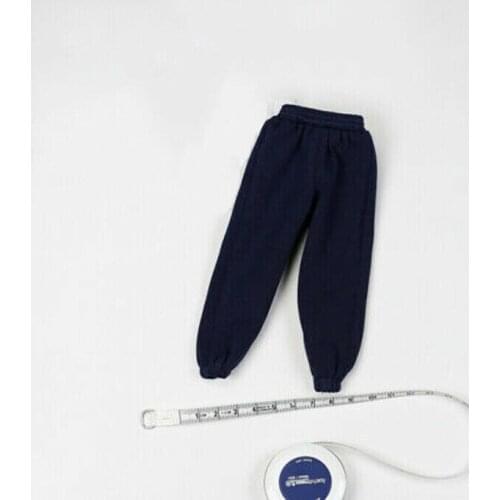 1/6th Blue Womens pants Sweatpants Model For 12" Female Figure Body Doll