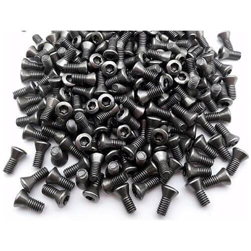 200PCS High hardness M2*5/M2.5*6 M3*7 M3.5*8/ M4*8/M4*10/M5*10/M5*12Turning tool holder Screw,Turning tool parts,accossories