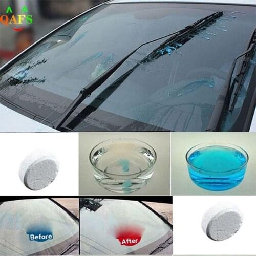 5pcs / pack Auto Car Windshield Glass Wash Cleaning Concentrated Effervescent Tablets Cleaner Fluid Car Solid Cleaner