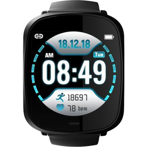 A8 Real Time Heart Rate Blood Pressure Sleep IP67 Waterproof Smart Watch