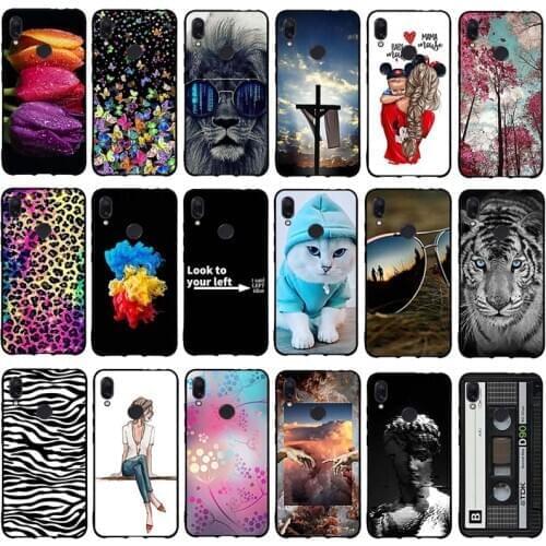 For Xiaomi Redmi Note 7 7 Pro Cover Soft TPU Silicone Shell For Redmi Note 7 7 Pro Case Girls Case For Redmi Note 7pro Coque