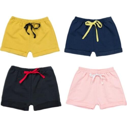 Childrens cotton sports boys beach shorts kids boys short pants Summer baby boys shorts trousers for boy kids shorts 1 To 7 Yea