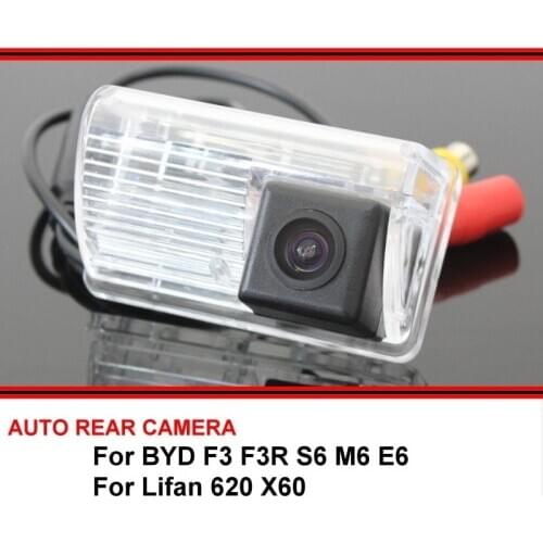 For BYD F3 F3R S6 M6 E6 For Lifan 620 X60 Car Reverse Backup Waterproof HD CCD Rearview Parking Rear View Camera Night Vision