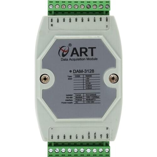 Isolated Analog Acquisition Module Analog Input to 485 Module 0-5V4-20mA