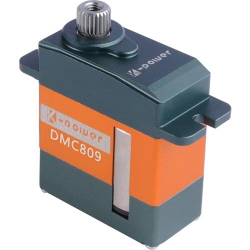 K-power DMC809 3.5KG/0.07Sec High Speed Titanium Gear Coreless Digital RC Servo Motor Arduino for RC 450H Helicopter Plane