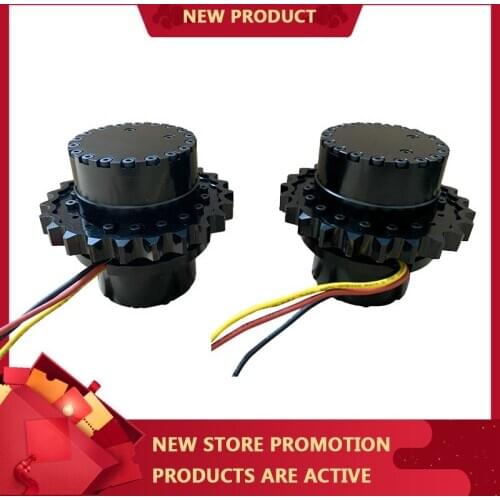 Excavator Model Simulation Brushless Driving Wheel Robot Brushless Walking Wheel CNC Machining High-strength Steel Teeth