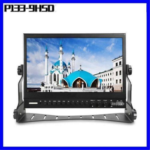13 Inch IPS Broadcast Monitor 9-24V with 3G-SDI HDMI-compatible AV YPbPr Professional Director Desktop LCD Monitors 1920*1080