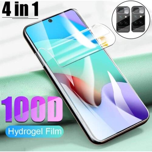Soft glass on redmi 10 hidrogel redmi note10 pro 10s 10 5g 10 t xiaomi redmi 10 hydrogel film redme 10 lens xiaomi redmi10