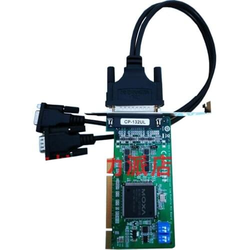 New Original Spot Photo For MOXA CP-132UL-I 2-Port RS-485/422 PCI Multiple Serial Port Card, Isolated