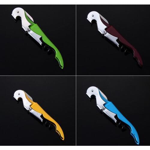 Stainless Steel Bottle Opener Sea horse Wine Corkscrew Openers red Wine Corkscrew Tool Multifunction mixed colors drop shipping
