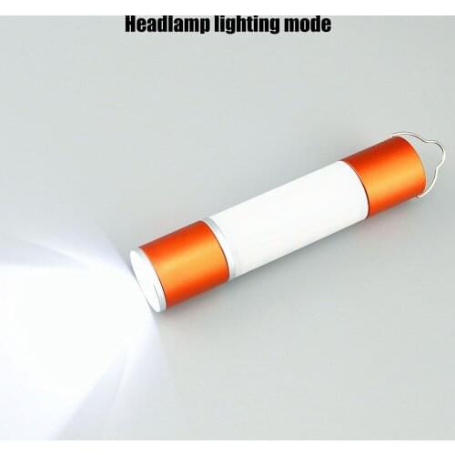USB Charging Hanging Flashlight Aluminum Alloy LED Zoomable Hanging Torch Outdoor Camping Tent Lamp Emergency Night Light Lamp