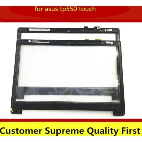 15,6" Touch Digitizer Screen Glass With frame bezel For Asus TP550 TP550L TP550LN FP-TPAY15611A-01X