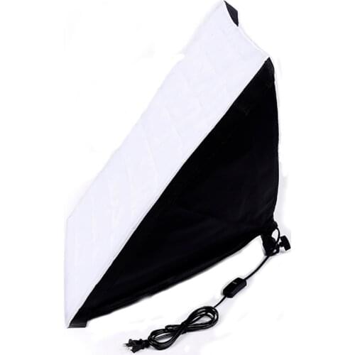 CY 50*70CM Photography Studio Wired Reflector Softbox Lamp Holder with E27 Socket for Studio Continuous Lighting With Carry bag