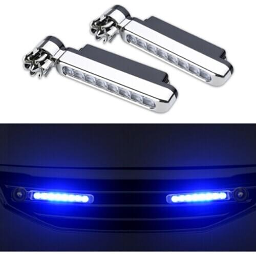 Wind Energy No Need External Power Supply Car Daytime Running Lights for Kia Carens Carnival Cerato Opirus i10