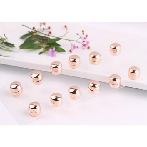 1pcs Safe Hijab Brooch Strong Metal Plating Magnetic Hijab Clip Luxury Accessory No Hole Pins Brooches Magnet for Muslim Scarf