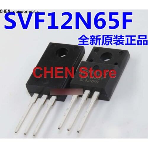 10pcs New original SVF12N65F 12N65 TO-220F plastic package MOS field effect tube