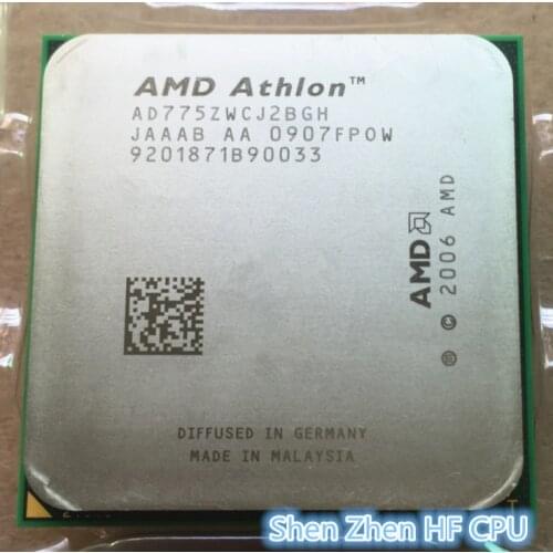 AMD Athlon 64 X2 7750 2.7GHz Socket AM2+ 95W Dual-Core Processor 64-bit Desktop CPU in stock can work