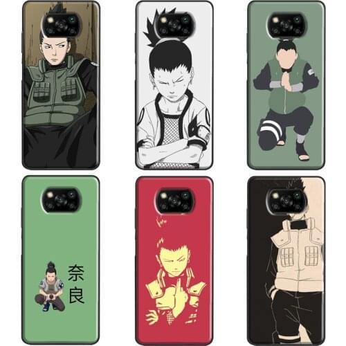 Shikamaru Case For Xiaomi Mi 11 Pro 10T Mi Note 10 Lite 11 Ultra Phone Cover For POCO X3 Pro M3 F3