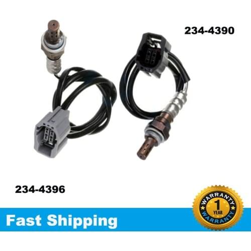 2pcs Up&DownstreamOxygen Sensor 234-4390 234-4396 For 2004-2007 Mazda 3 5 2.0L 2.3L