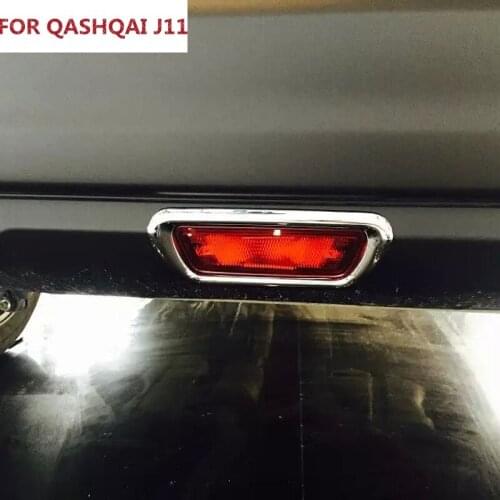 For Nissan Qashqai 2016 J11 ABS Chrome Brake Cover Trim Car Exterior Decoration Accessories