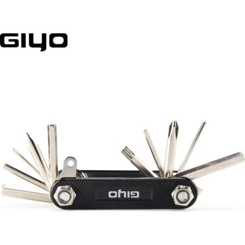 GIYO PT-07 Multi-function Tools Repair Tool Bicycle Professional Maintenance Toolset 11 in 1