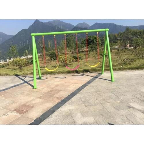 Outdoor baby swing chair playground childrens plastic slide garden toys seat kids monkey bars set children child swing nest Q28