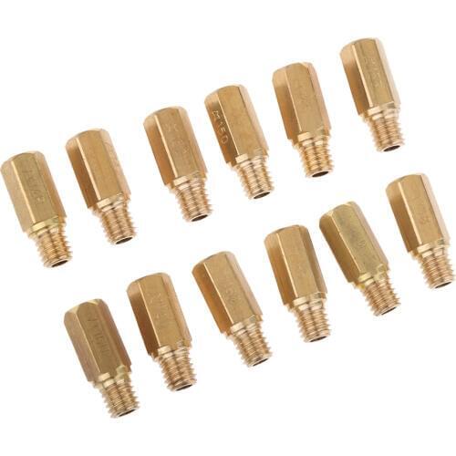 Carburetor Main Jet Kit for Keihin PWK FCR OKO KOSO 12 Size: 140 142 145 148 150 152 155 158 160 162 165 168