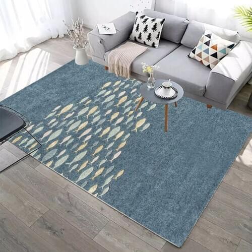 Fashion Sofa Bedroom Decor Floor Area Rug Non-slip Corridor Mat Carpet Kitchen Rugs Doormat Geometric Home Living Room Carpets