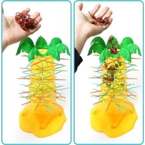 Table Game Toy for Family Party Multiplayer Tabletop Game Monkey Climbing Tree Toy Parent-Child Early Learning Educational Toys