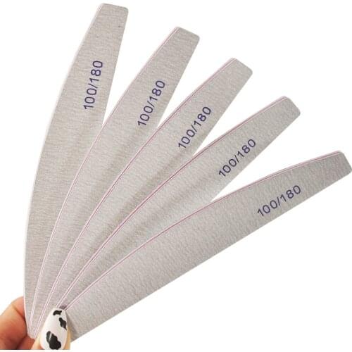 Wholesale Professional Nails100/180 Nail Files Buffers Accesorios Tools Sets Gel Polish Manicure Trimmer Nail Supplies Vendors