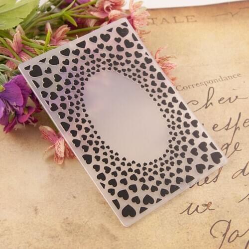 Template craft card making paper card album wedding decoration clip art relief clip Embossing folders Em192 Lovely Photo Frame