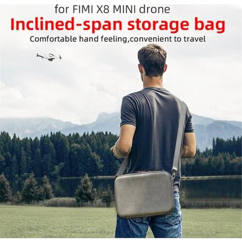 Storage Bag Diagonal Handbag Cashmere Shoulder Bag for FIMI X8 MINI Drone