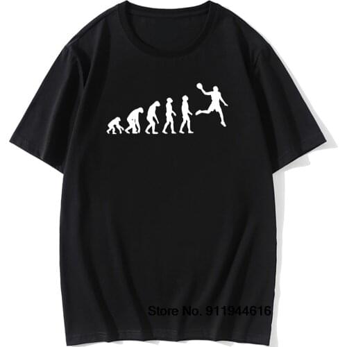 Fun Evolution Basketball T Shirt Men Funny Vintage Retro T Shirts Men Short Sleeve O-Neck Tops Tees