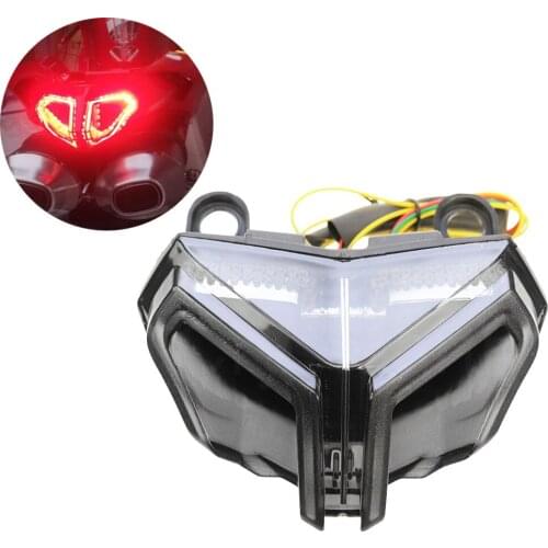 Motorcycle LED Tail Light Rear Brake Turn Signals Integrated Light For DUCATI 848 2008-2014 2009 2010 2011 / 1098 1198 2007-2013