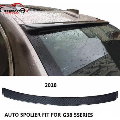 CITYCARAUTO G38 Carbon Fiber Rear TOP Spoiler Carbon Fiber Wing Fit For New 5 series G38 2017 2018