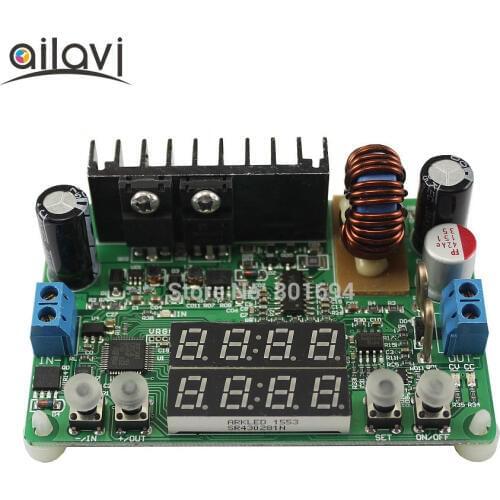 160W NC Power Supply Module DC6~40V to 0~32V 5A Adjustable Buck Voltage Regulator DC 12V 24V Numerical Control Power Adapter