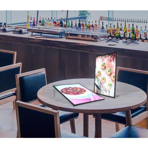 Ad light box aluminum profile light box led slim light box portable led