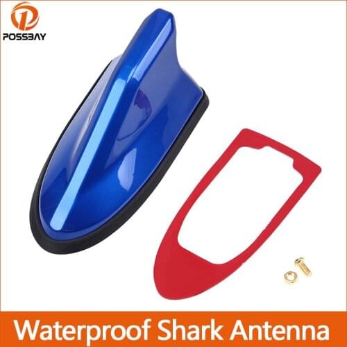 Car Shark Fin Roof Antenna Waterproof Universal for Mini Cooper/Suzuki Swift/Seat Ibiza/Citroen C4 C3/BMW Auto Exterior Parts